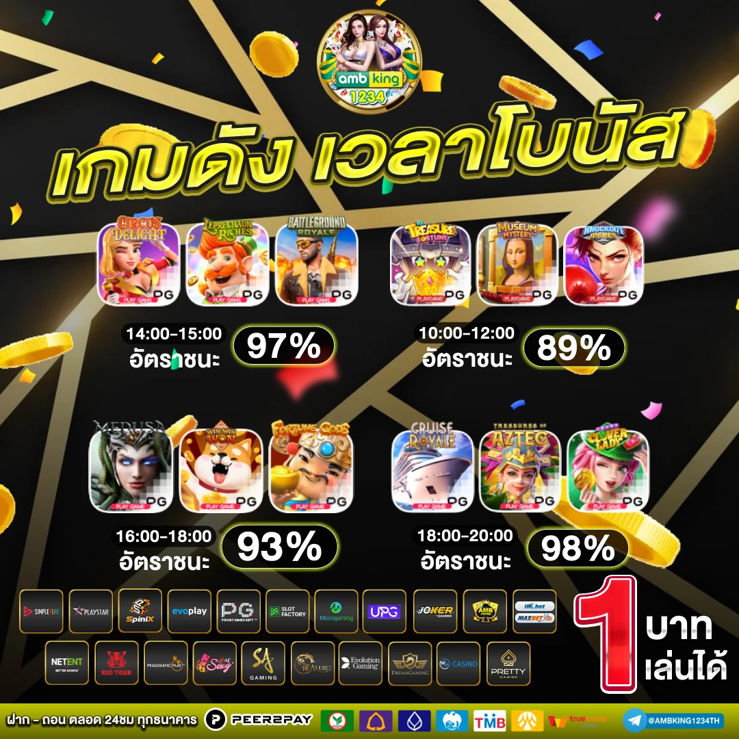 สล็อตค่าย รวม มาใหม่ - แบนเนอร์โปรโมชั่น