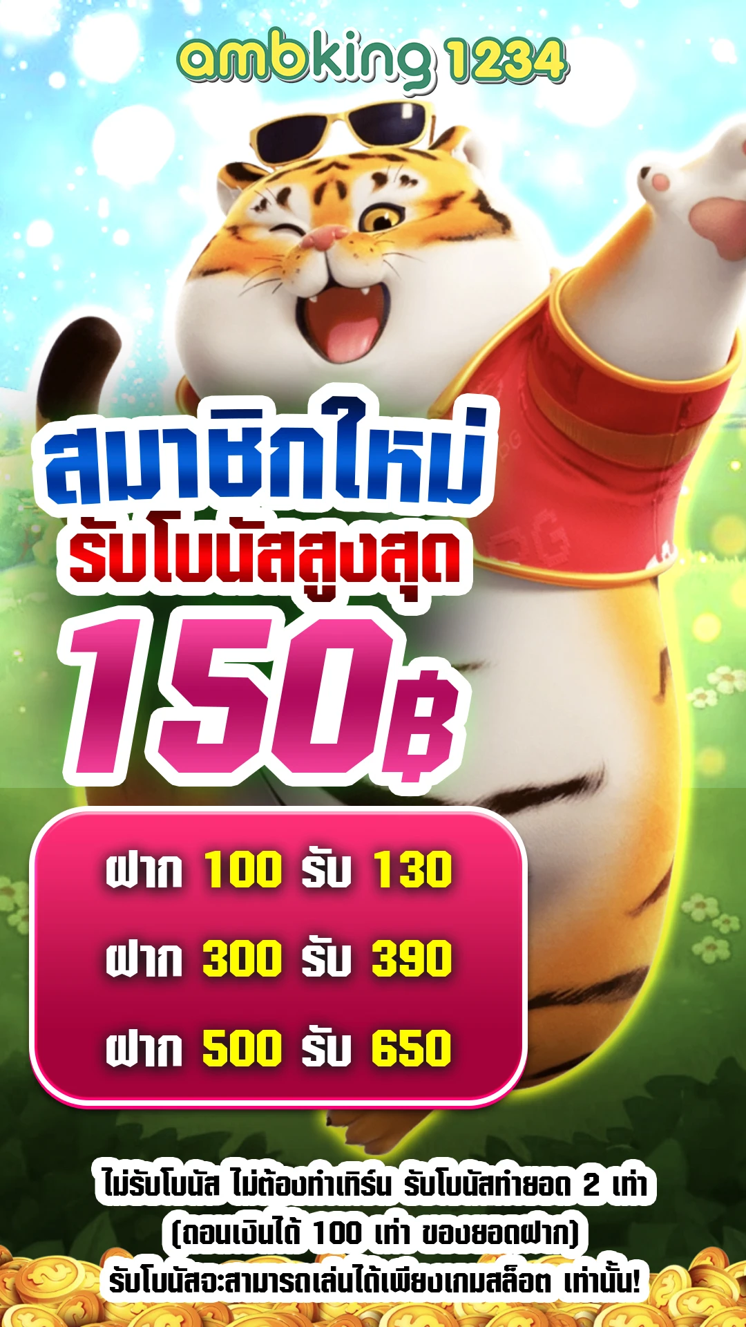 เว็บตรงฝากขั้นต่ำ1บาท - แบนเนอร์โปรโมชั่น